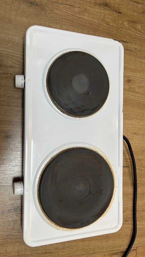 Inventum tweepits kookplaat, Ophalen, Gebruikt, 3 kookzones of minder, Vrijstaand