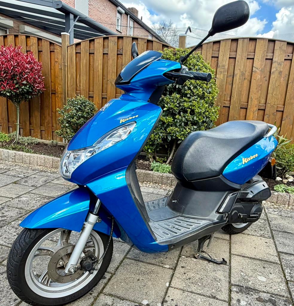 Te koop: Peugeot Kisbee Snorscooter 4-takt, Fietsen en Brommers, Scooters | Peugeot, Ophalen, Overige modellen, Zo goed als nieuw
