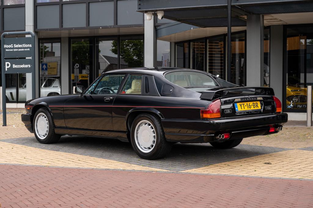 Jaguar XJ-S XJRS 6.0 V12 (bj 1990, automaat), Auto's, Achterwielaandrijving, Beige, 4 stoelen, Zwart