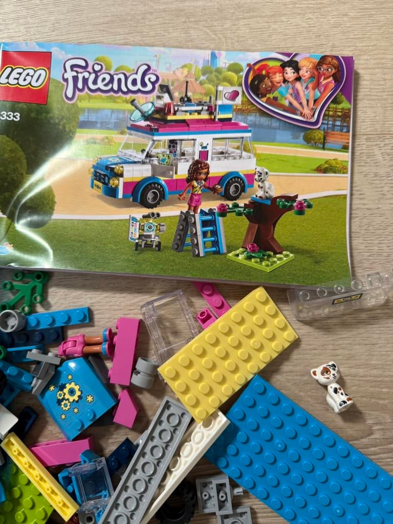 LEGO friends - Olivia’s missievoertuig, Lego, Friends, Ophalen of Verzenden, Zo goed als nieuw