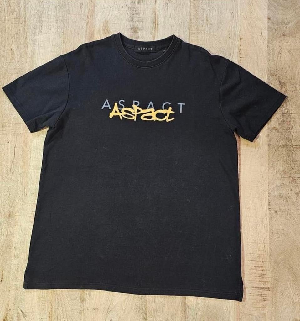 Aspact T-shirt Maat 2XL, Kleding | Heren, T-shirts, Zwart, Aspact, Overige maten, Ophalen of Verzenden