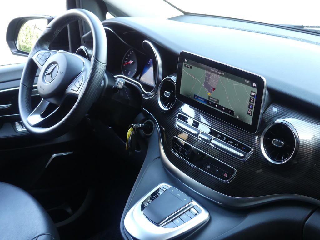 Mercedes-Benz V-Klasse 300d Extra Lang Dubbel Cabine LED/Ele, Gebruikt, Euro 6, 4 cilinders, Zwart