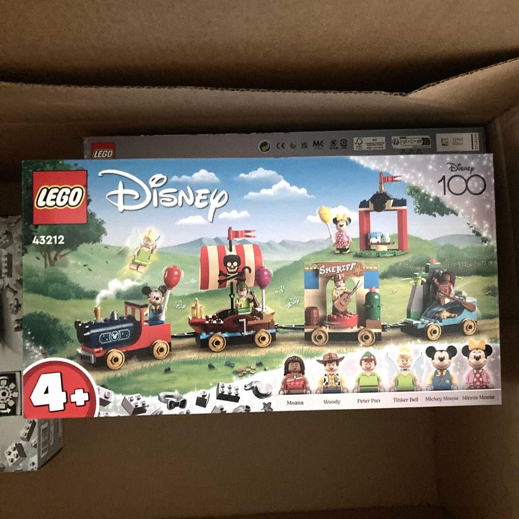 LEGO 43212 Disney Feesttrein - NIEUW/SEALED, Ophalen of Verzenden, Nieuw, Complete set, Lego