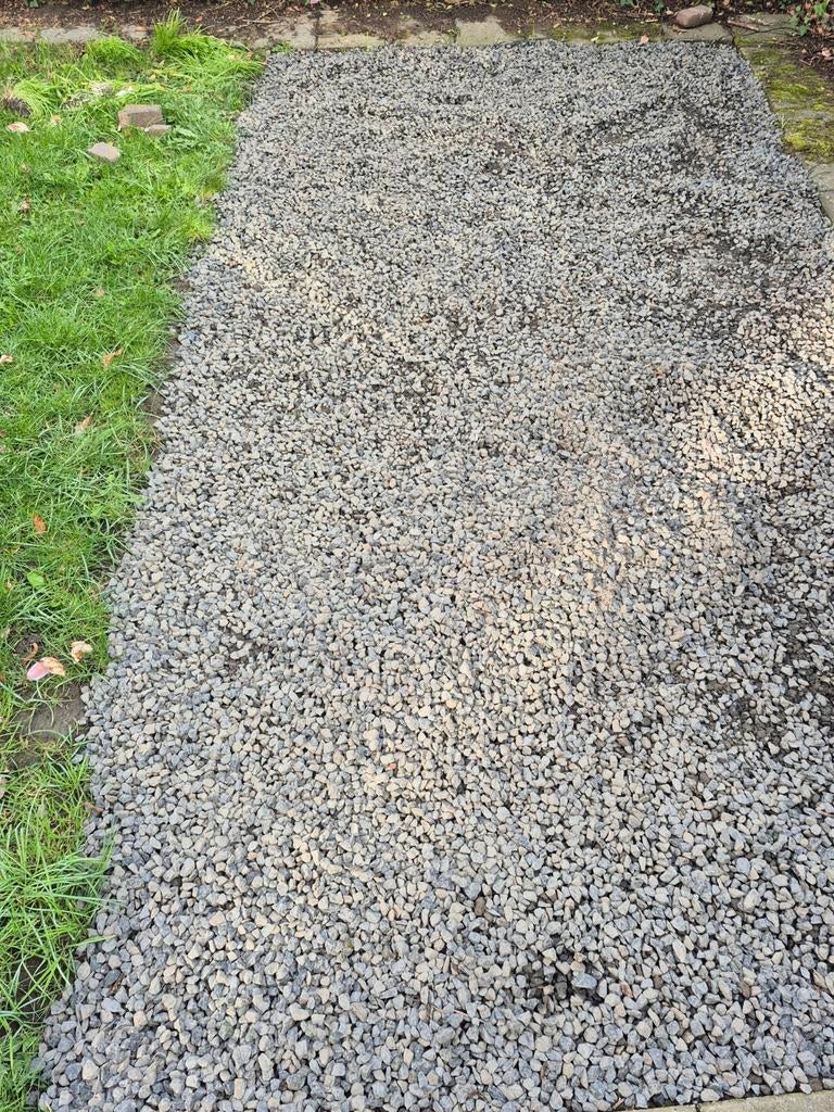Gratis grind, Tuin en Terras, Grind, Keien en Split, Ophalen, Gebruikt, Grijs