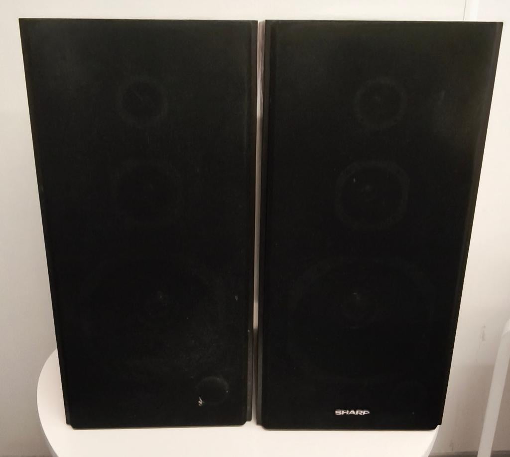 Sharp CP - 26 H acoustics, Ophalen, 60 tot 120 watt, Front, Rear of Stereo speakers, Overige merken