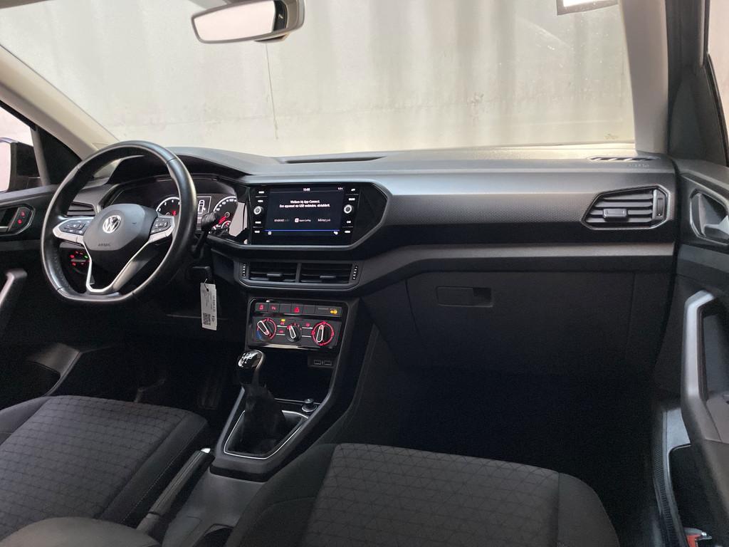 Volkswagen T-Cross 1.0 TSI Life Parkeersensoren App-Connect, Voorwielaandrijving, 95 pk, Met garantie (alle), 620 kg