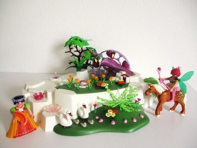 playmobil Magische kristallenvijver 5475 lees beschrijving, Ophalen of Verzenden, Zo goed als nieuw, Complete set