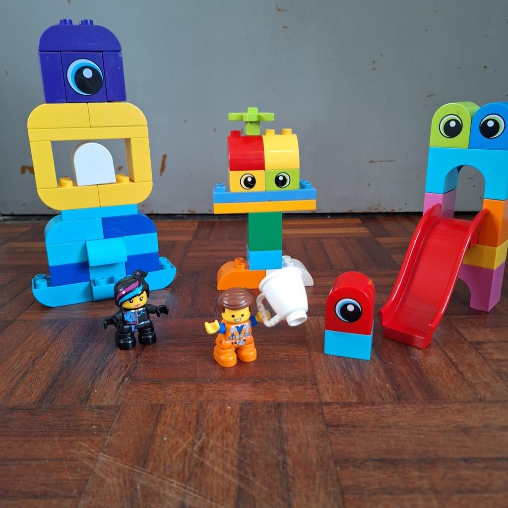 LEGO DUPLO De LEGO Film 2 Emmet en Lucy's bezoekers, Ophalen of Verzenden, Gebruikt, Complete set, Duplo