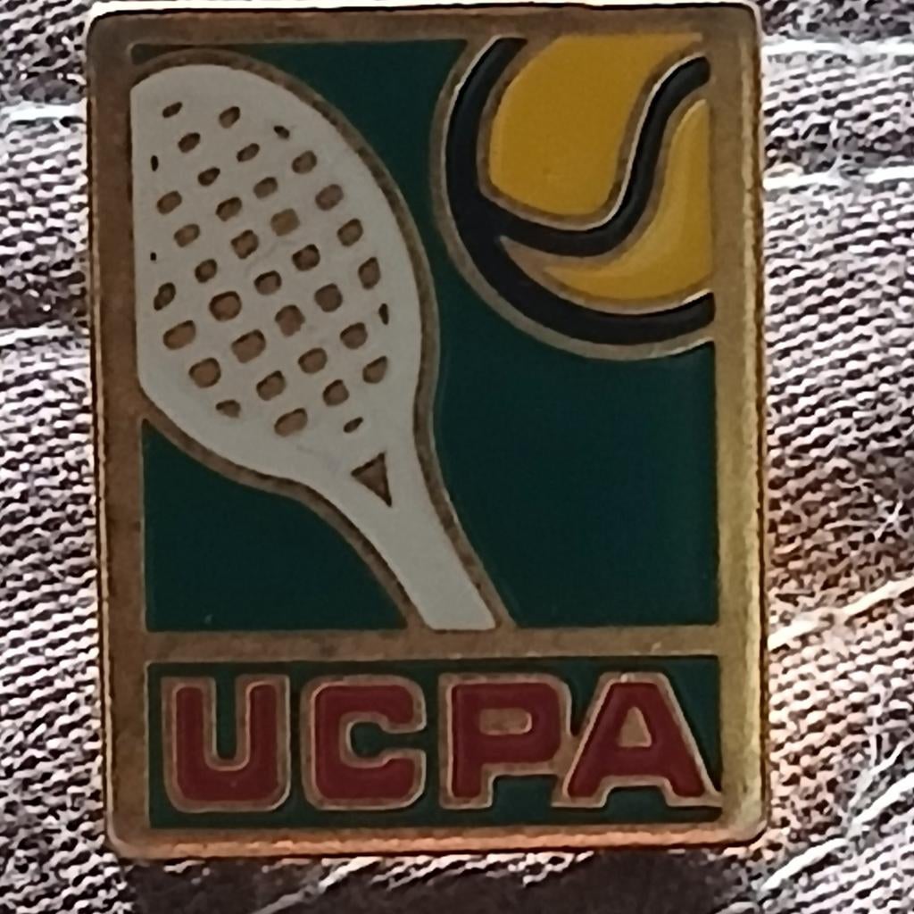 Sportpin, sportspeldje: tennis, padel, Ophalen of Verzenden, Gebruikt, Sport