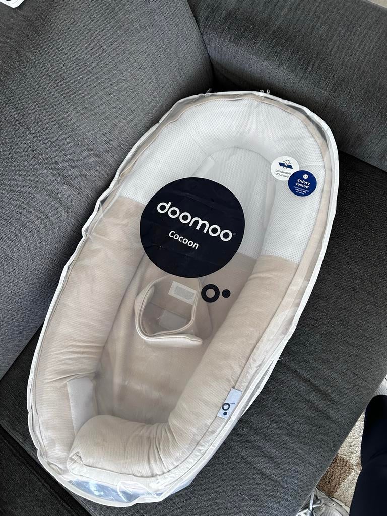Doomoo Cocoon Babynestje Beige, Kinderen en Baby's, Babywiegjes en Ledikanten, Ophalen, Zo goed als nieuw