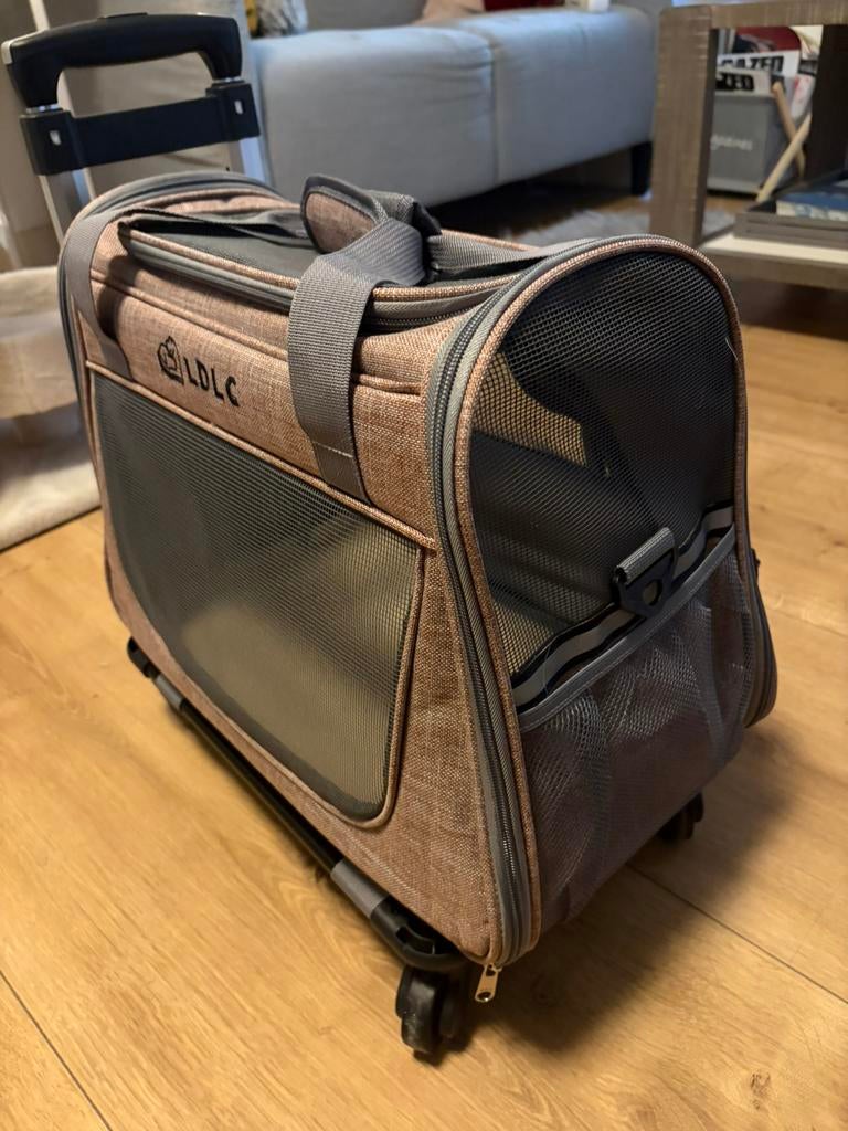 Katten/honden reismandje (ongebruikt), Ophalen, Zo goed als nieuw, Pluche