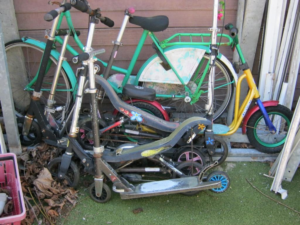 fiets stepjes, Ophalen, Gebruikt, 20 inch of meer