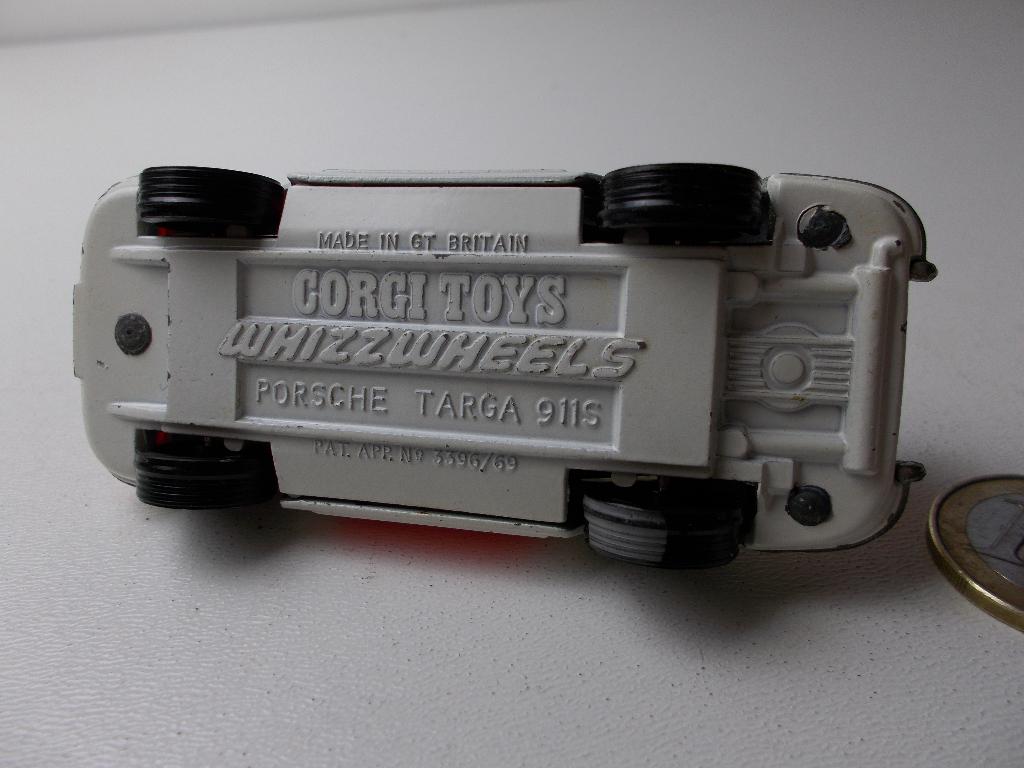 1973 Corgi Toys 509 PORSCHE TARGA 911S DUTCH EXPORT Igst -B, Ophalen of Verzenden, Zo goed als nieuw, Auto, Corgi