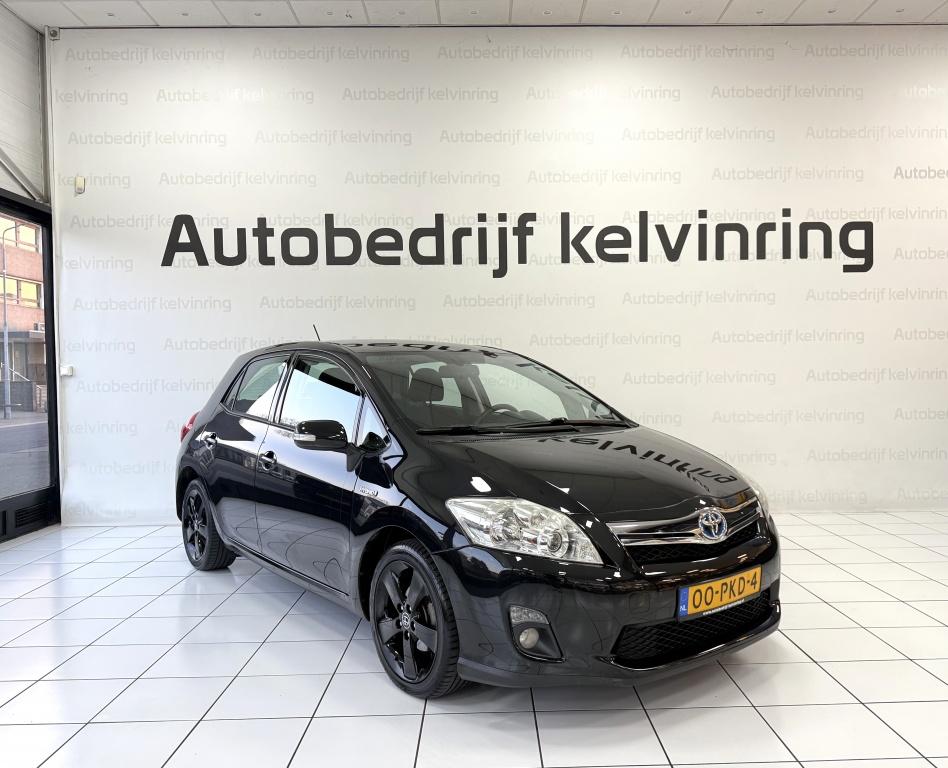 Toyota Auris 1.8 Full Hybrid Dyn. (bj 2011, automaat), Euro 5, Stof, Gebruikt, Zwart