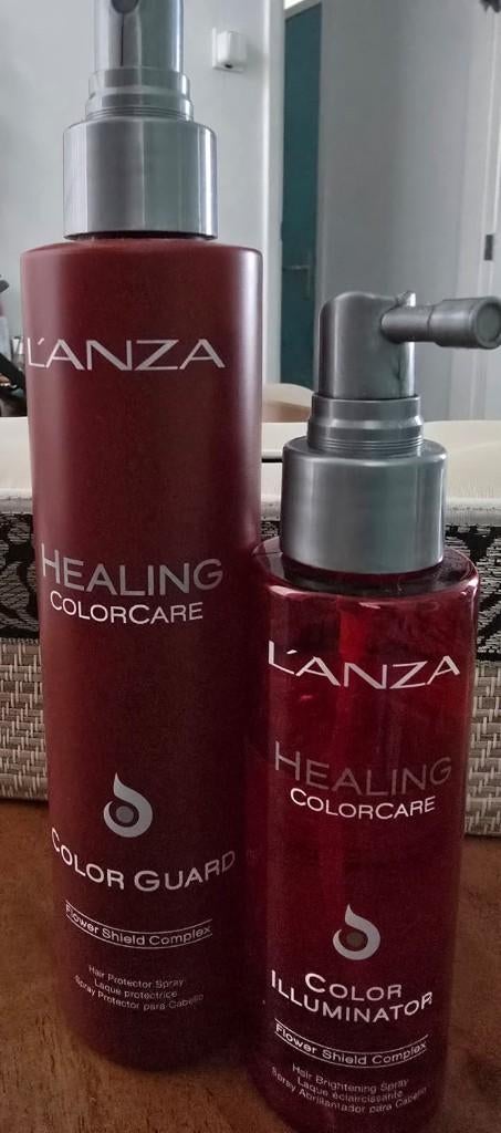 L'ANZA Healing Colorcare Sprays (set), Ophalen of Verzenden, Zo goed als nieuw, Shampoo of Conditioner