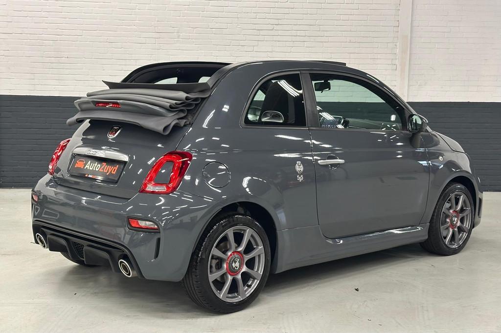 Abarth 500 C 1.4 T-Jet Abarth 595 70th Anniversary Sport Cab, Voorwielaandrijving, 15 km/l, Gebruikt, Zwart