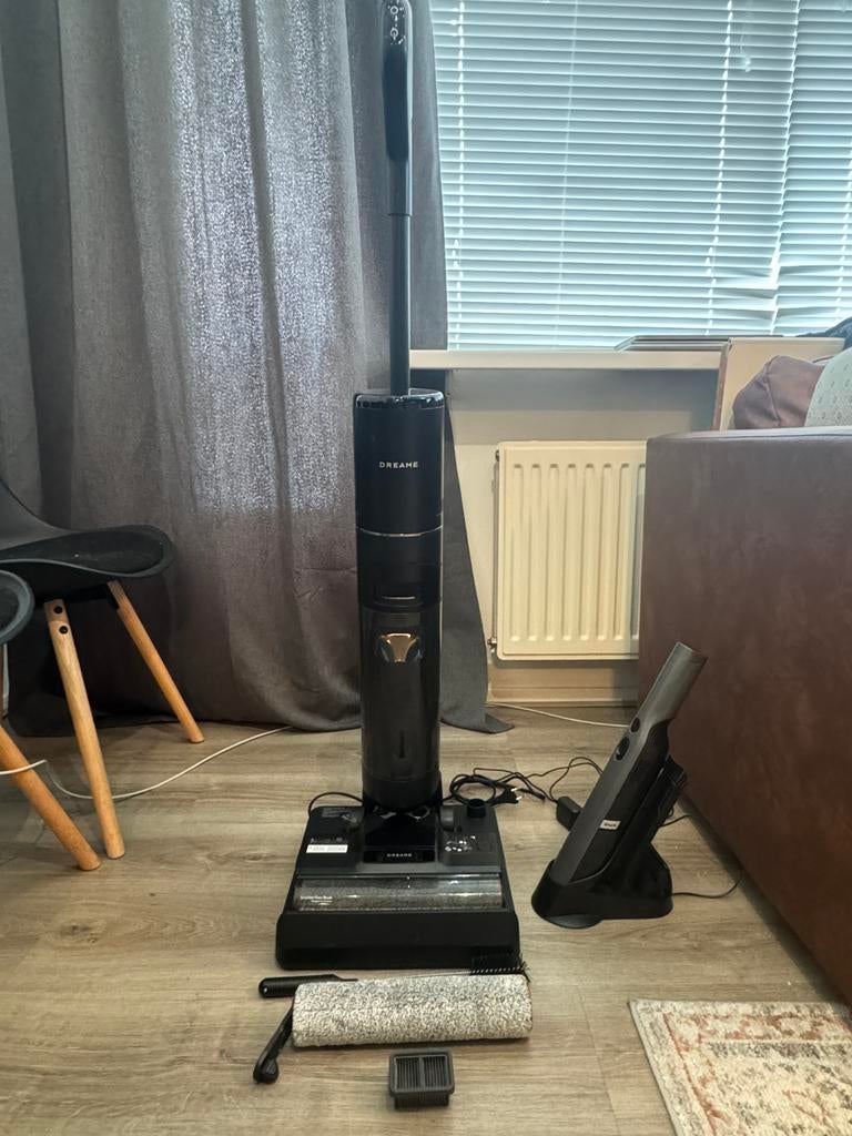 Dreame Nat en droogstofzuiger + Shark kruimeldief, Witgoed en Apparatuur, Stofzuigers, Ophalen, Zo goed als nieuw, Waterstofzuiger