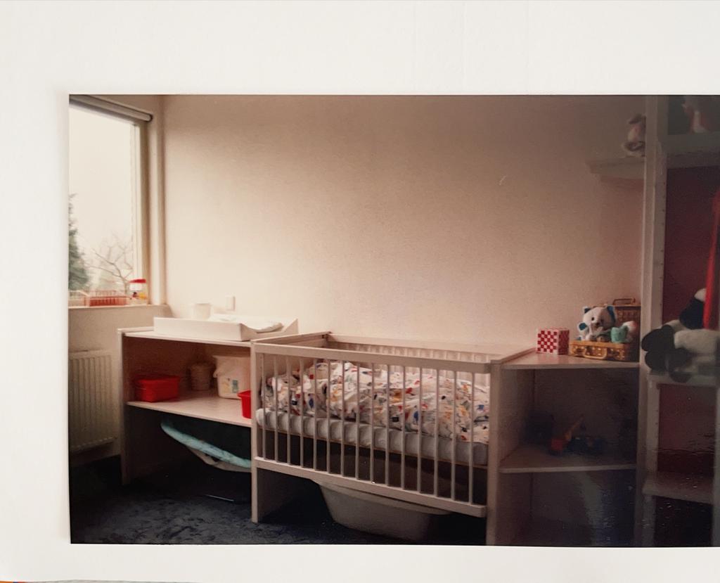 Origineel Lundia ledikant - Compleet en in goede staat, Ophalen, Gebruikt, Eenpersoons, Wit