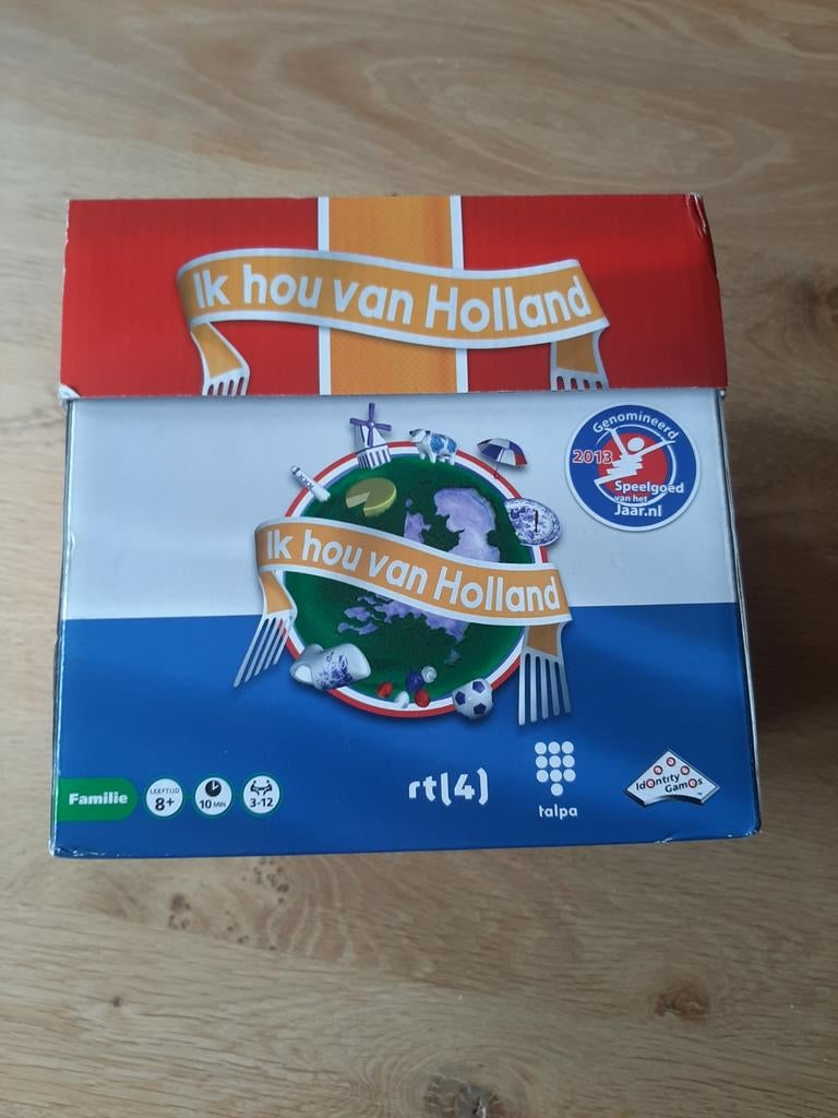 Het Verjaardagsspel Ik Hou Van Holland, in top staat, Ophalen of Verzenden, Zo goed als nieuw