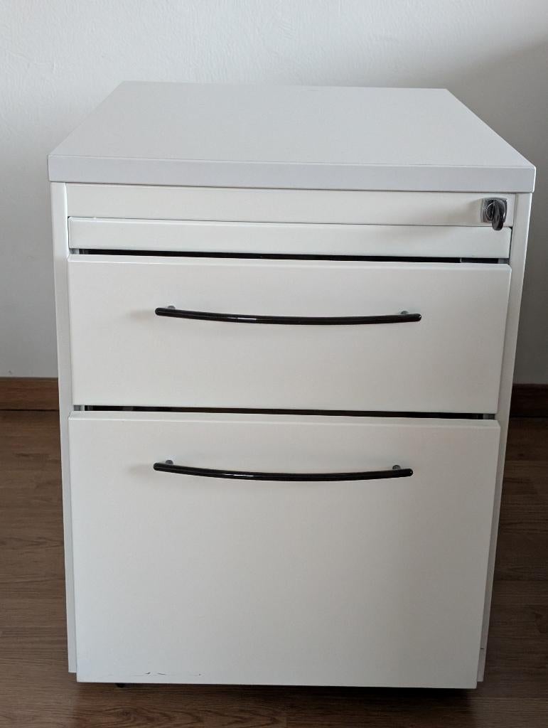 Verrijdbaar ladeblok Drentea, 2 laden, Ophalen, Minder dan 50 cm, Gebruikt, 1 of 2 laden