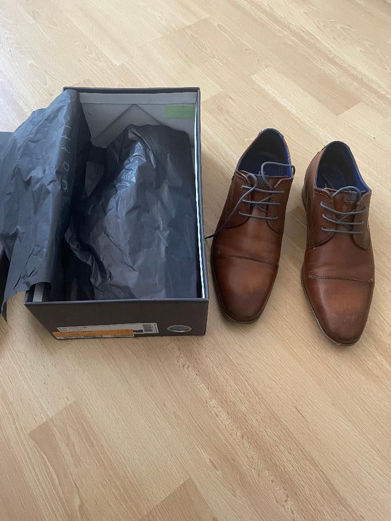 Bugatti heren/veterschoen kleur Cognac mt 42 z.g.a.n., Kleding | Heren, Schoenen, Ophalen, Bugatti, Bruin, Zo goed als nieuw