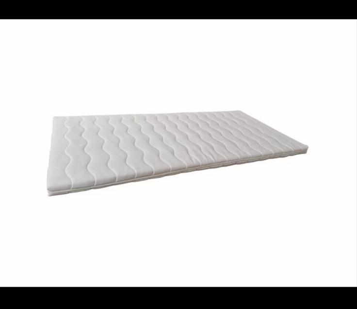 Topper matras traagschuim 9cm - Zo goed als nieuw - 160x200, Huis en Inrichting, Slaapkamer | Matrassen en Bedbodems, Ophalen