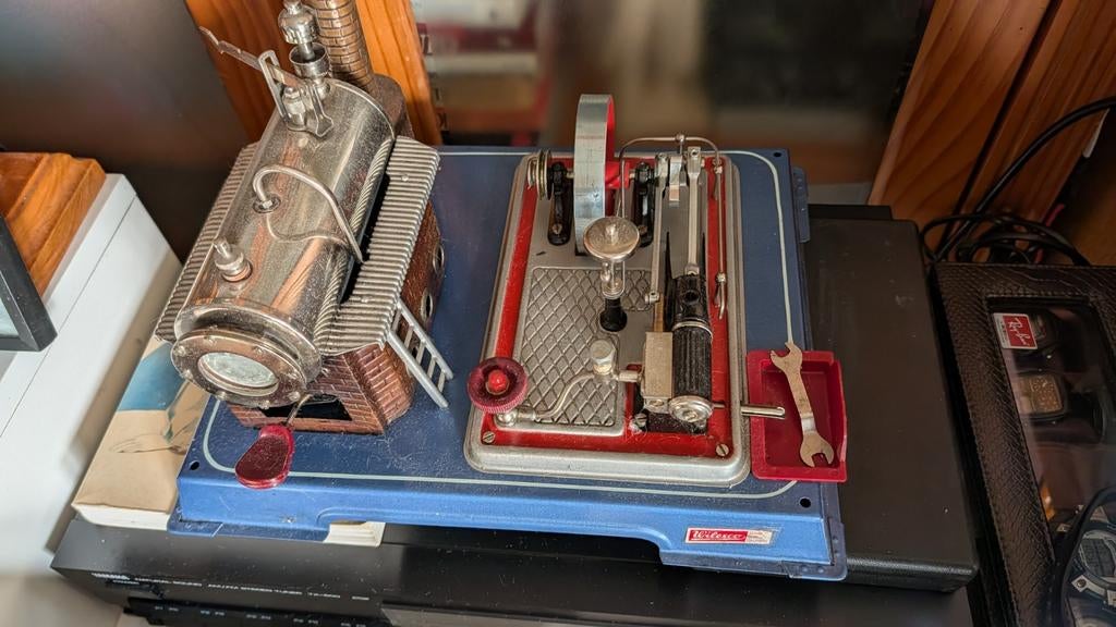 Stoom machine wilesco., Overige merken, Ophalen of Verzenden, Zo goed als nieuw, Groter dan 1:32