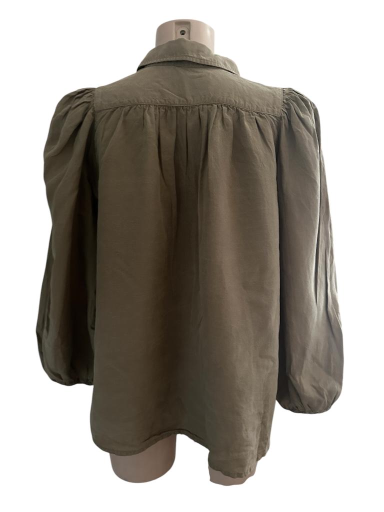 Samsoe Samsoe blouse S, Blauw, Ophalen of Verzenden, Zo goed als nieuw