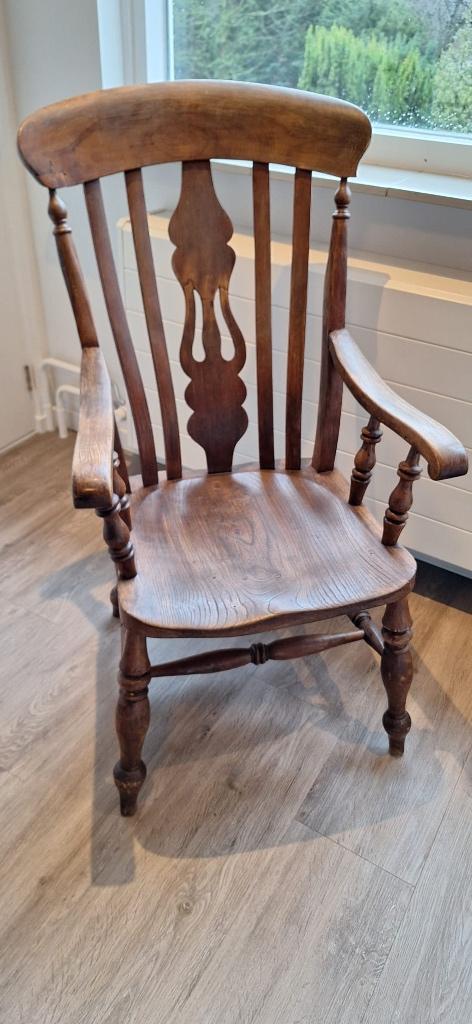 Windsor armstoel, Antiek en Kunst, Ophalen