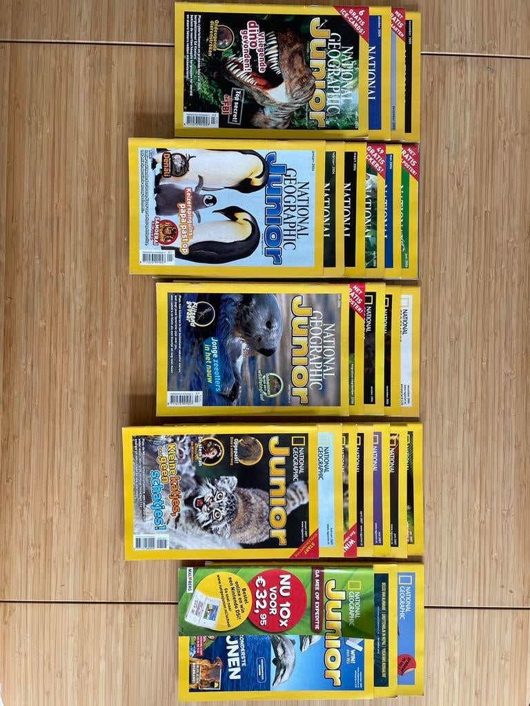 National geographic junior, Boeken, Tijdschriften en Kranten, Ophalen, Zo goed als nieuw, Wetenschap en Natuur