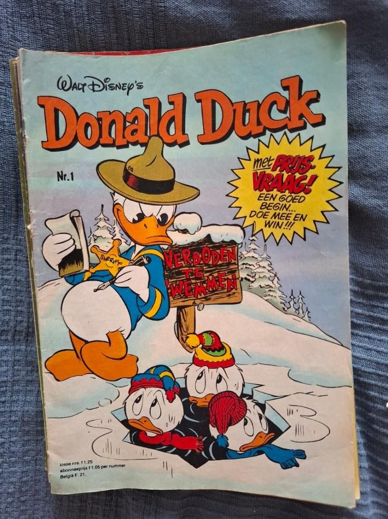 Donald Duck, Boeken, Stripboeken, Meerdere stripboeken, Ophalen of Verzenden, Gelezen