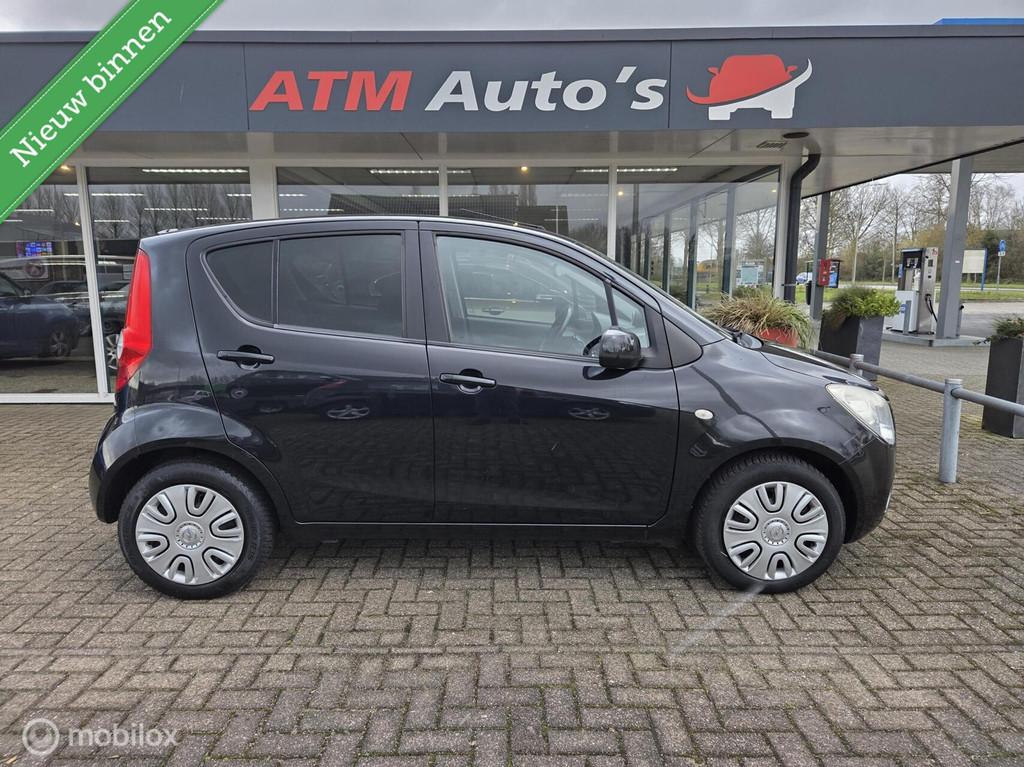 Opel Agila 1.0 Selection Airco Apk Dealer Onderhouden, Euro 5, Gebruikt, 31 €/maand, Metallic lak