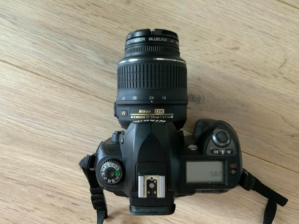 Camera nikon en toebehoren,leuk voor beginnende fotograaf, Ophalen, Spiegelreflex, Zo goed als nieuw, Nikon