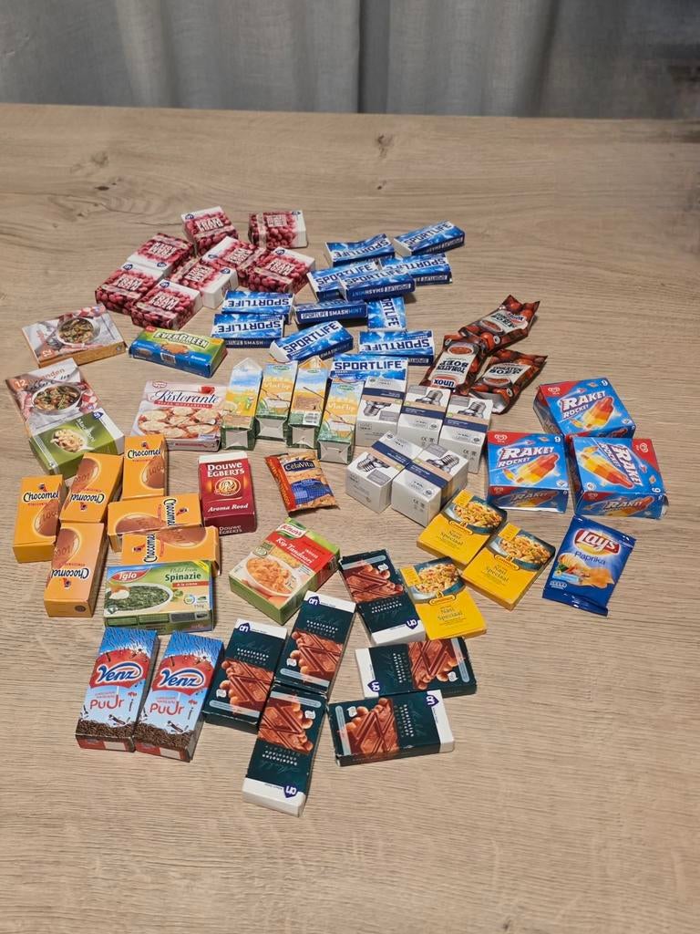 62 mini boodschappen van Albert Heijn 1ste uitgave, Verzenden, Overige typen