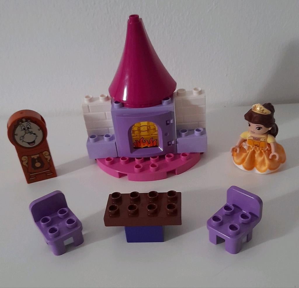 Lego Duplo Belle's Theekransje 10877, Kinderen en Baby's, Speelgoed | Duplo en Lego, Ophalen of Verzenden, Gebruikt, Duplo