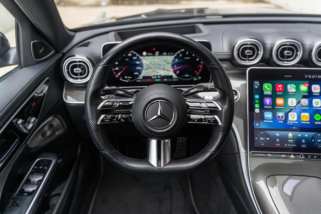 Mercedes-Benz C300 AMG | 2021 | Premium | Burmester-HUD Luxe, Automaat, 4 cilinders, 258 pk, Zwart