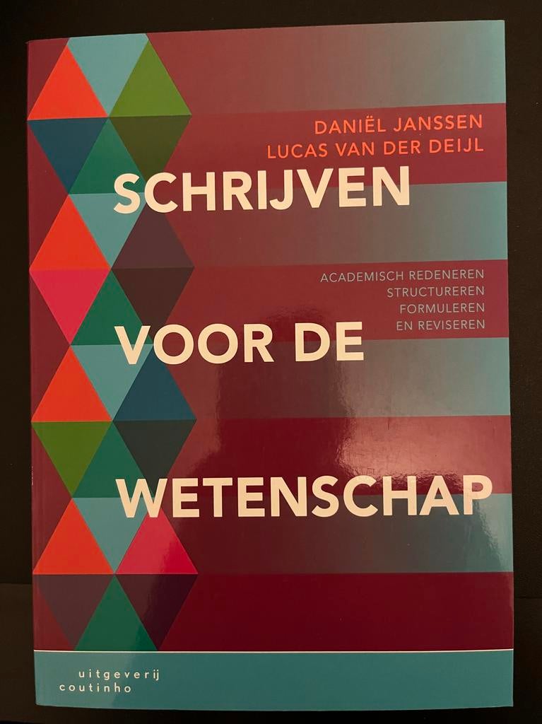 Schrijven voor de wetenschap, Boeken, Studieboeken en Cursussen, Verzenden, Gamma, Gelezen, HBO