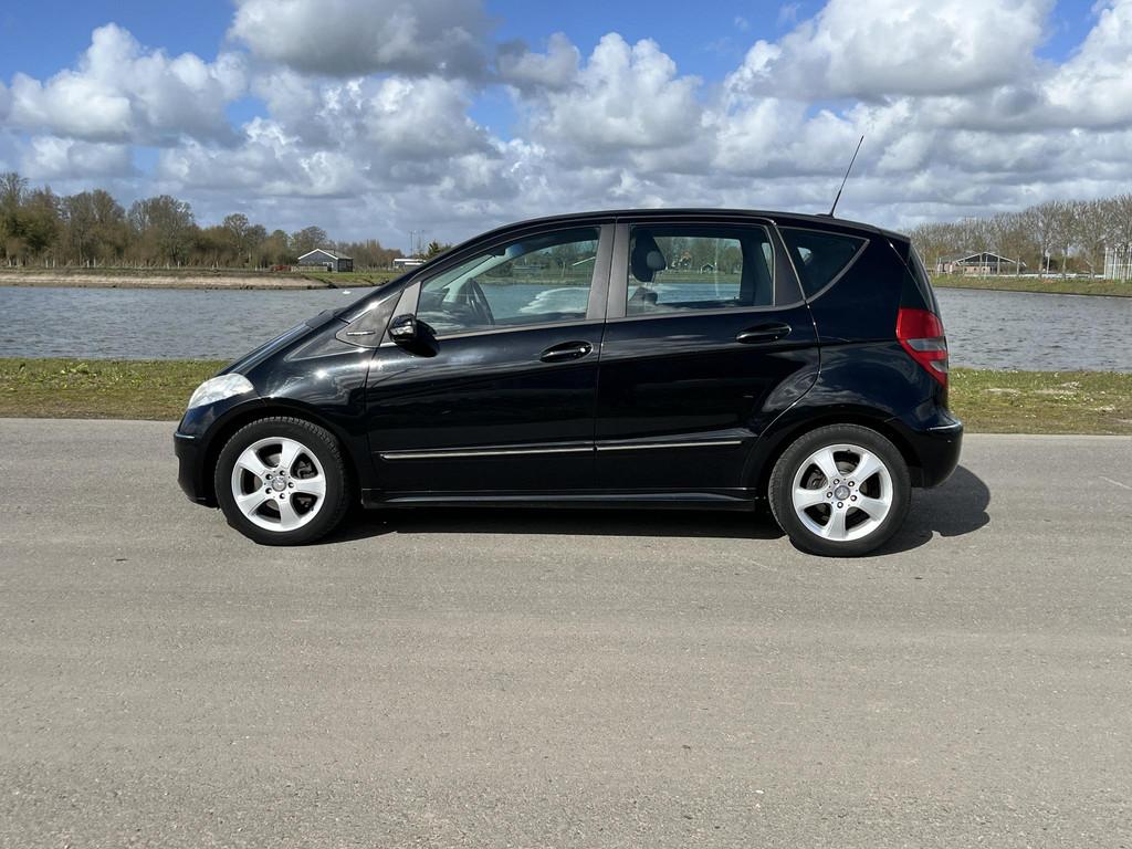 Mercedes-Benz A-klasse 170 Avantgarde Automaat, airco, pdc,, Gebruikt, Zwart, 4 cilinders, 116 pk