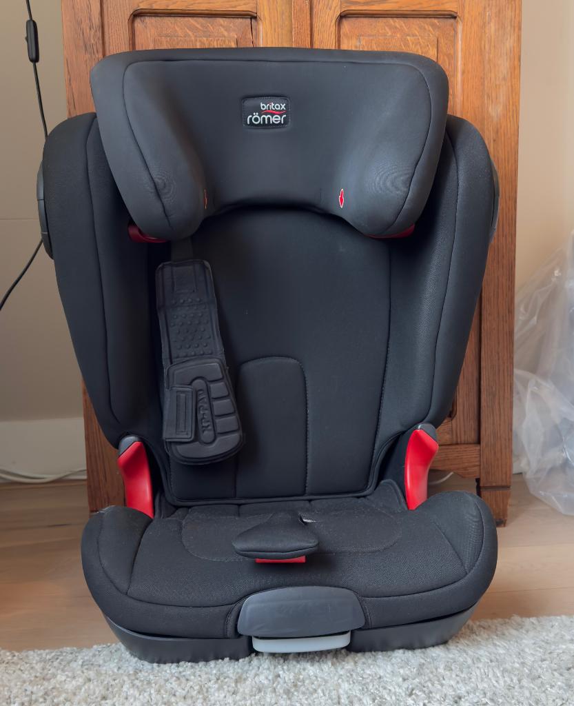 Britax Römer Kidfix II Autostoel 15-36 kg 3,5-12 jr, Ophalen, Romer, Autogordel of Isofix, 15 t/m 36 kg