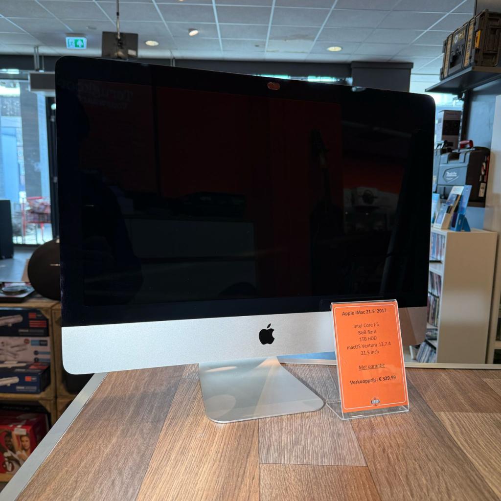Apple iMac 21.5 Inch 2017 I5 8GB Ram 1TB HDD | Nette staat m, Apple, Zo goed als nieuw, Support@apple.com, One Apple Park Way
Cupertino, CA 95014
United States