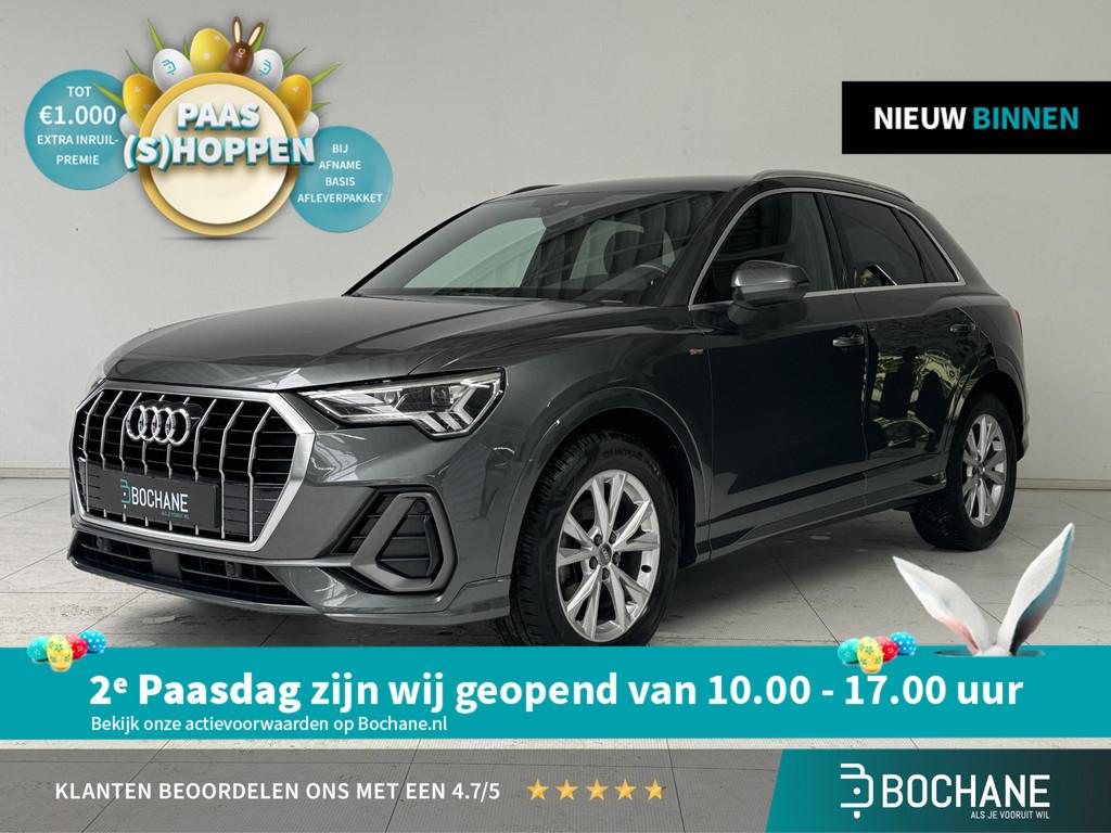 Audi Q3 35 TFSI Pro Line S | S-line | Camera | Navigatie |, 4 cilinders, 1505 kg, Leder en Stof, Origineel Nederlands