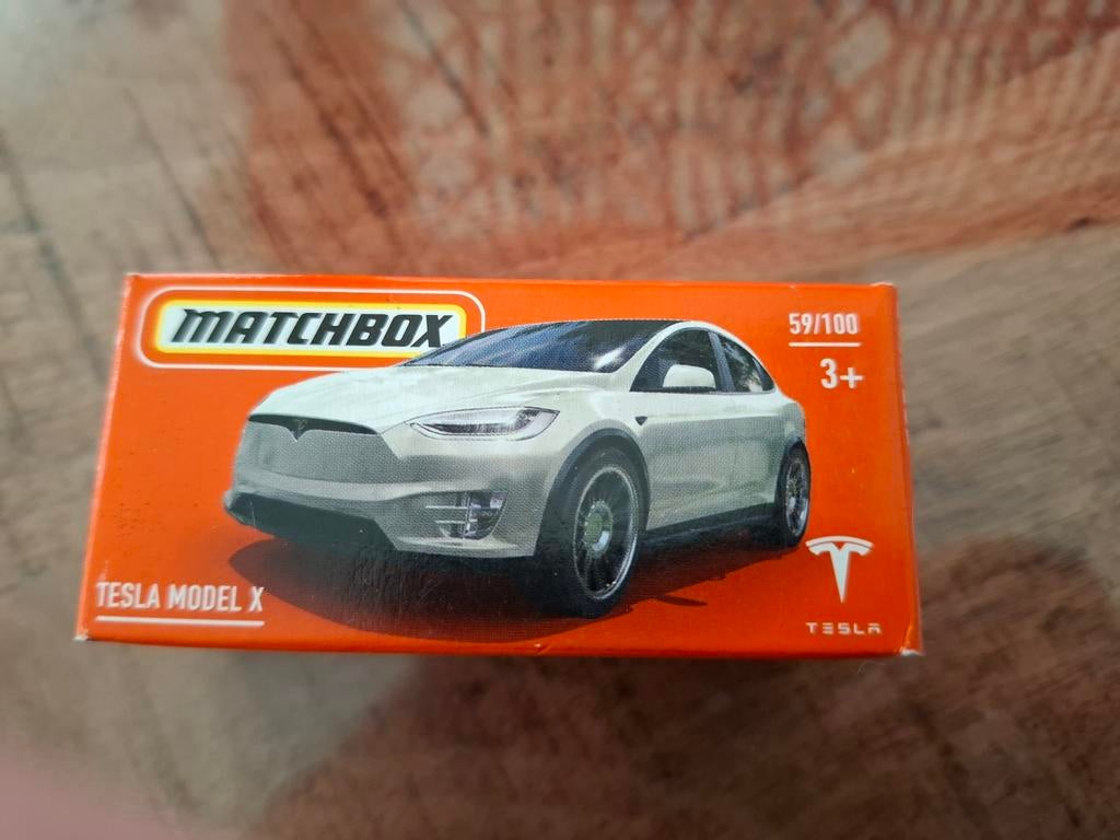MATCHBOX    TESLA   MODEL  X, Ophalen of Verzenden, Nieuw, Auto
