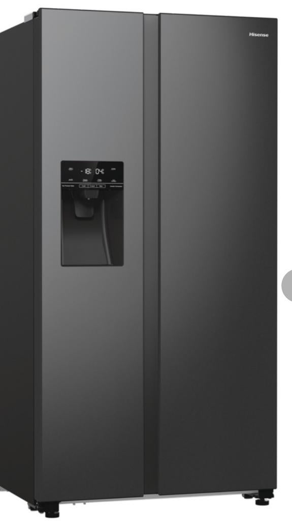 Hisense Amerikaanse koelkast ijs water zonder water leiding, Hisense, Hisense, 200 liter of meer, 60 cm of meer