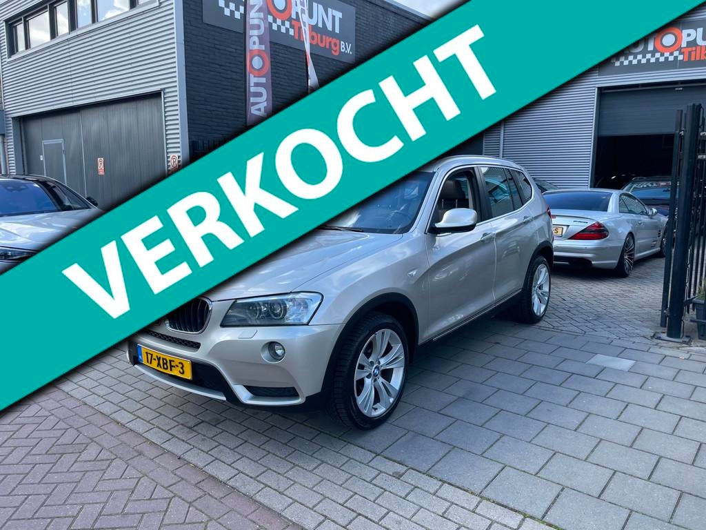 BMW X3 XDrive20i High Executive 2e Eigenaar! Trekhaak Airco, Euro 5, Gebruikt, 4 cilinders, Bedrijf