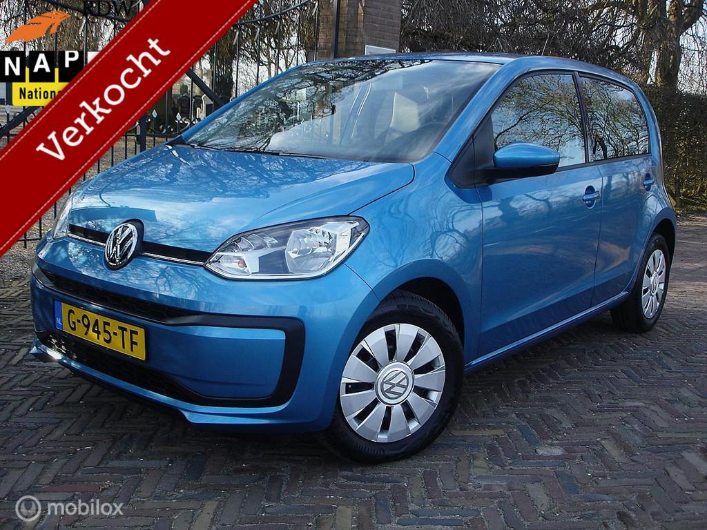 Volkswagen 1.0 Move Up! BMT Bj 2019' Airco|LED|5-Dr|Orig NL, Voorwielaandrijving, Gebruikt, Start-stop-systeem, 23 km/l