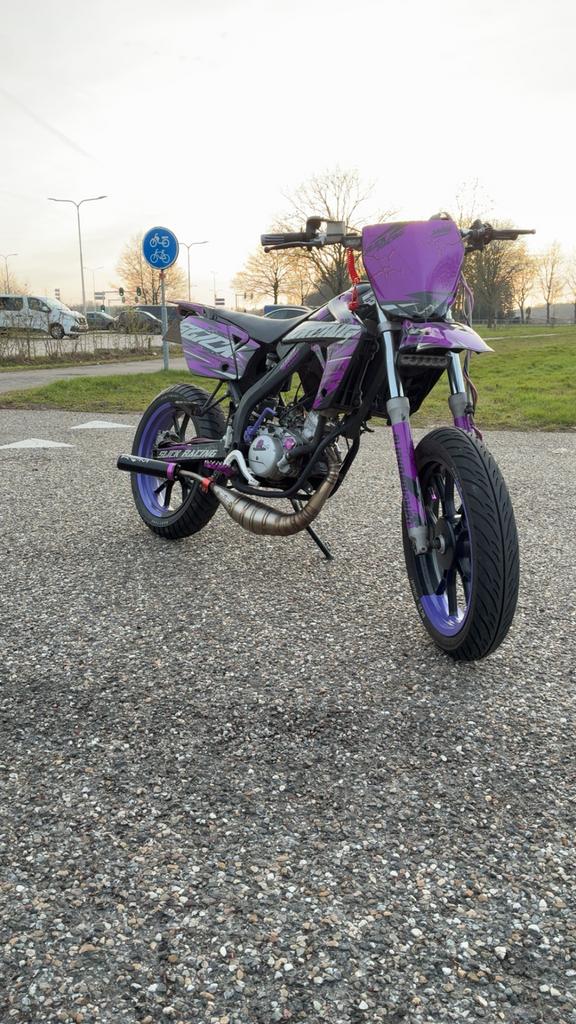 Rieju mrt 70cc, Ophalen, Maximaal 45 km/u, Zo goed als nieuw