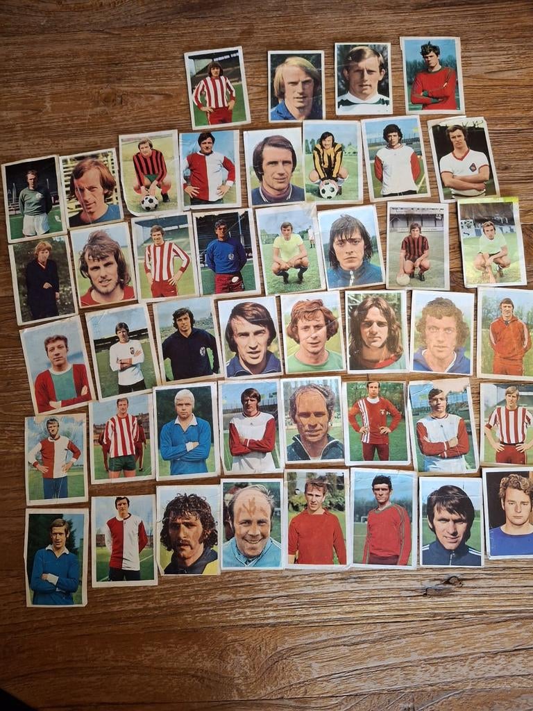 Oude voetbalplaatjes/kaartjes, Verzamelen, Sportartikelen en Voetbal, Ophalen of Verzenden, Gebruikt, Overige binnenlandse clubs