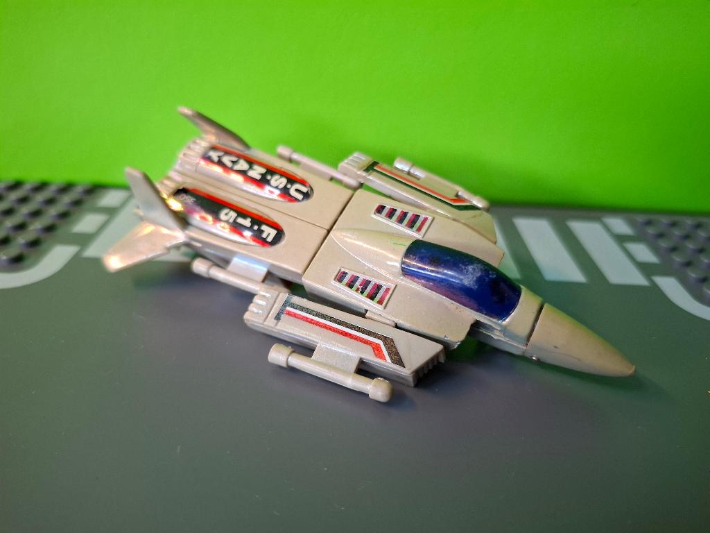 MC Toy - Transformer Straaljager [grijs], G1, Ophalen of Verzenden, Gebruikt