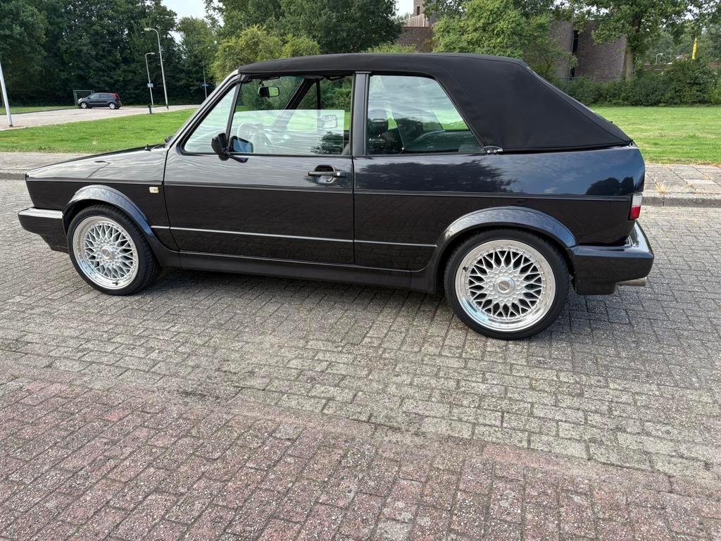 Volkswagen Golf 1.8 Cabriolet 72KW U9 1991 Zwart, Voorwielaandrijving, 4 cilinders, Cabriolet, 98 pk