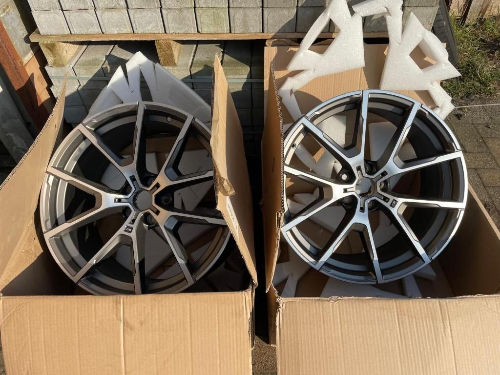 2x Bmw 20'' Styling M728 M8 8er G14 G15 5er G30 G31, nieuw!, Auto-onderdelen, Banden en Velgen, Velg(en), Zomerbanden, 20 inch